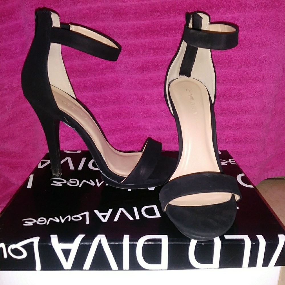 Black heels